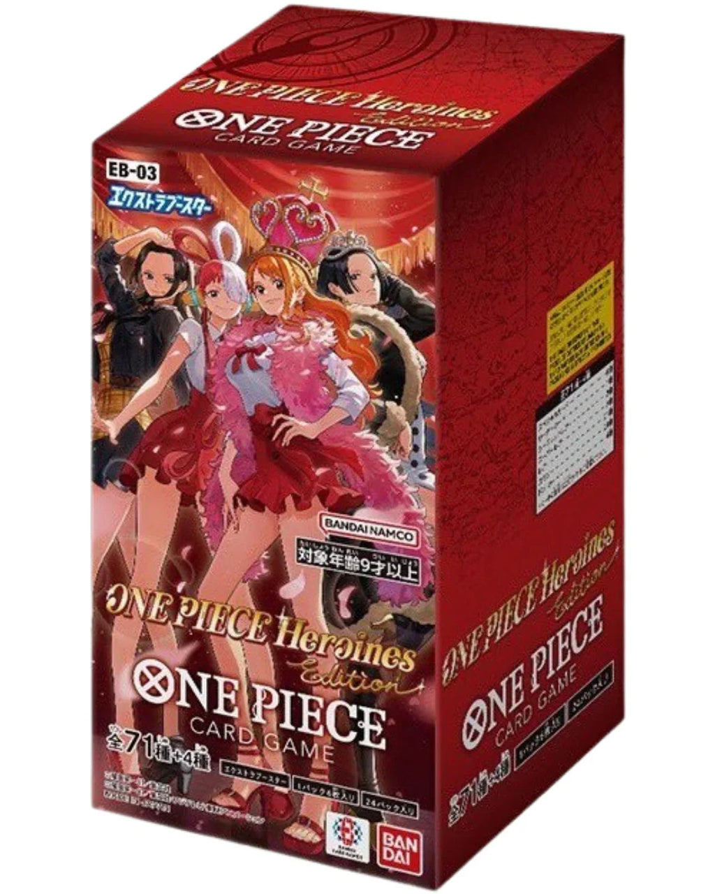 BOX} ONE PIECE TCG: ONE PIECE Heroines Edition EB-03 – PokeNinJapan
