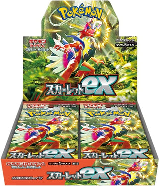 {SV1S BOX} Scarlet ex with Let's Get Started Campaign | Japanese Pokemon Card Booster box
