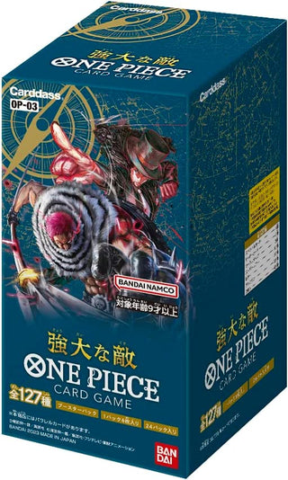 【BOX】Japanese ONE PIECE TCG: Pillars of Strength / Mighty Enemy OP-03