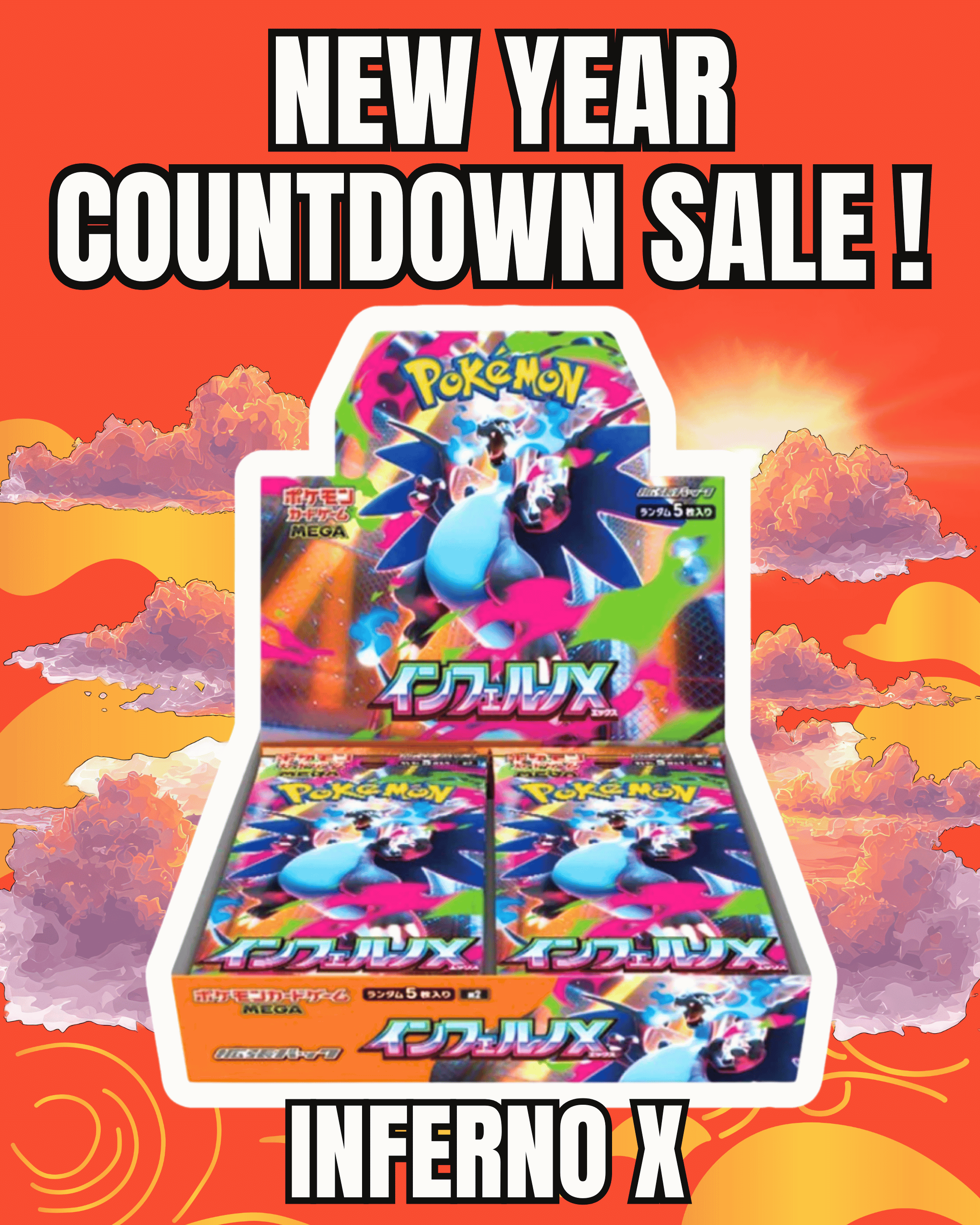 Limited SALE {M2 Box} Inferno X | Japanese Pokemon Card – PokeNinJapan