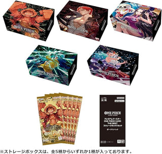 ONE PIECE CARD THE BEST Storage Box Set