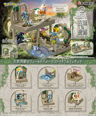 {Re-ment} Pokémon Diorama Collection – Ruins of the Ancient Castle