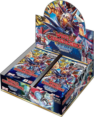 Pre-Order {Box} WORLD CONVERGENCE BT-21 | Digimon Card Game Booster Pack