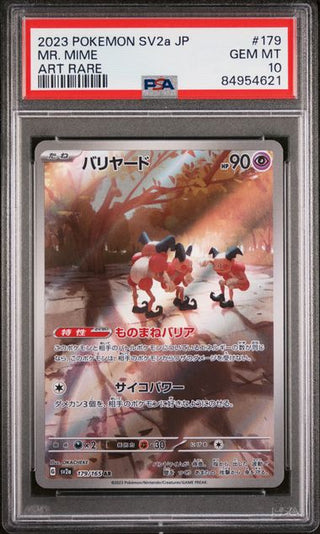 [PSA 10] Mr.MIME | Japanese Pokemon Card PSA Grading