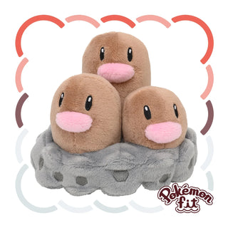 {Plush} Pokemon fit Dugtrio