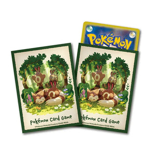 Pokémon card sleeves "Furret & Sentret"