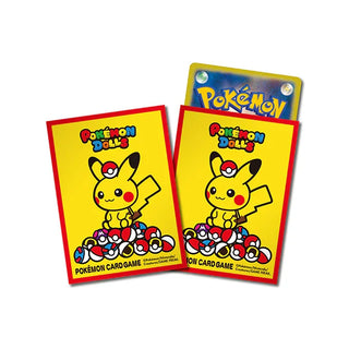 Pokémon card sleeves "Pokémon Dolls Red"