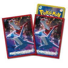Pokémon card sleeves "Latias・Latios night view Red"