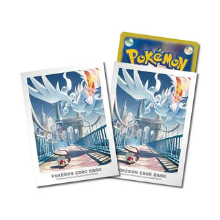Pokémon card sleeves "The Unova Adventure: Reshiram & Amoonguss"