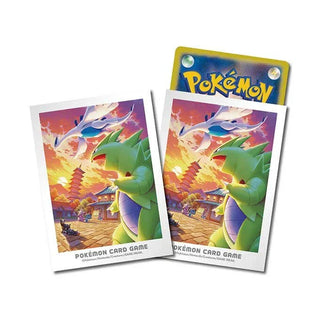 Pokémon card sleeves "The Johto Adventure: Lugia & Tyranitar"