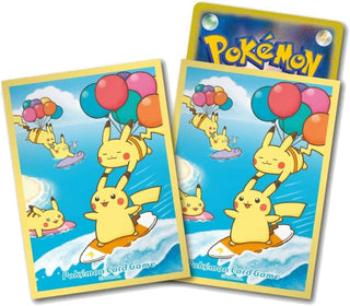 Pokémon card sleeves "Surfing Pikachu & Flying Pikachu"