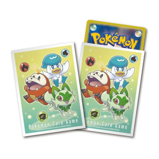 Pokémon card sleeves "Sprigatito & Fuecoco & Quaxly"