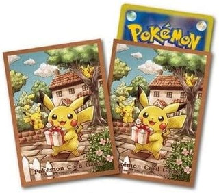 Pokémon card sleeves "Pikachu's Gift"