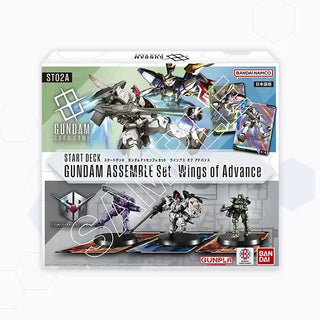 {ST02A} Gundam Card Game Start Deck Wings of Advance Assemble set