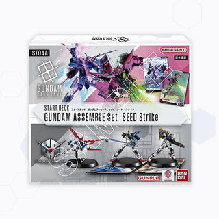 {ST04A} Gundam Card Game Start Deck SEED Strike Assemble set