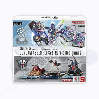 {ST01A} Gundam Card Game Start Deck Heroic Beginnings Assemble set